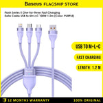 Baseus Flash Series II Kabel Charger 3in1 100W - CASS03000