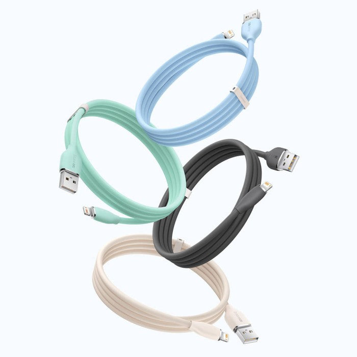 BASEUS Jelly Liquid Silica Gel Fast Charging Data Cable USB to iP 2.4A