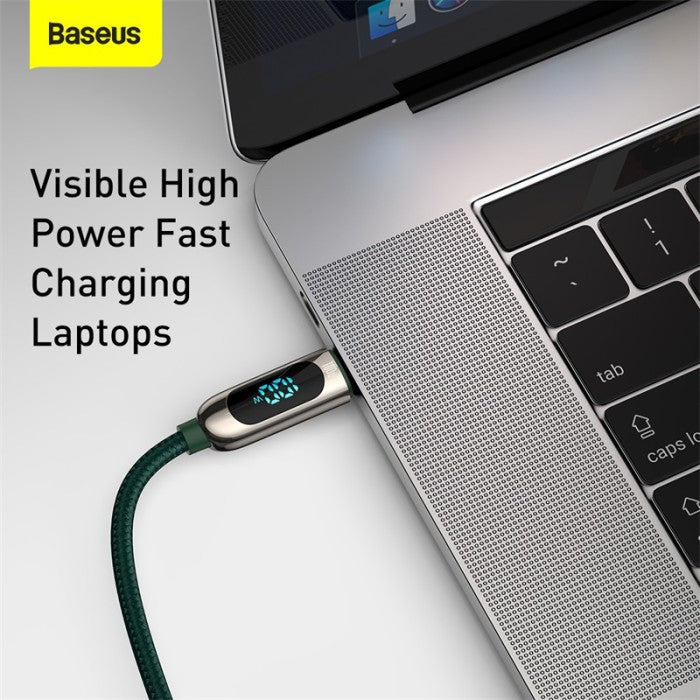 BASEUS Display Fast Charging Data Cable C to C 100W 1m - CATSK-B