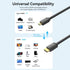 Vention Kabel  HDMI-D Male to HDMI-A Male 4K 60Hz UHD Cable  - AGI