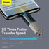 Baseus OTG Type C to USB 3.1 Ingenuity Series Mini - ZJJQ00000