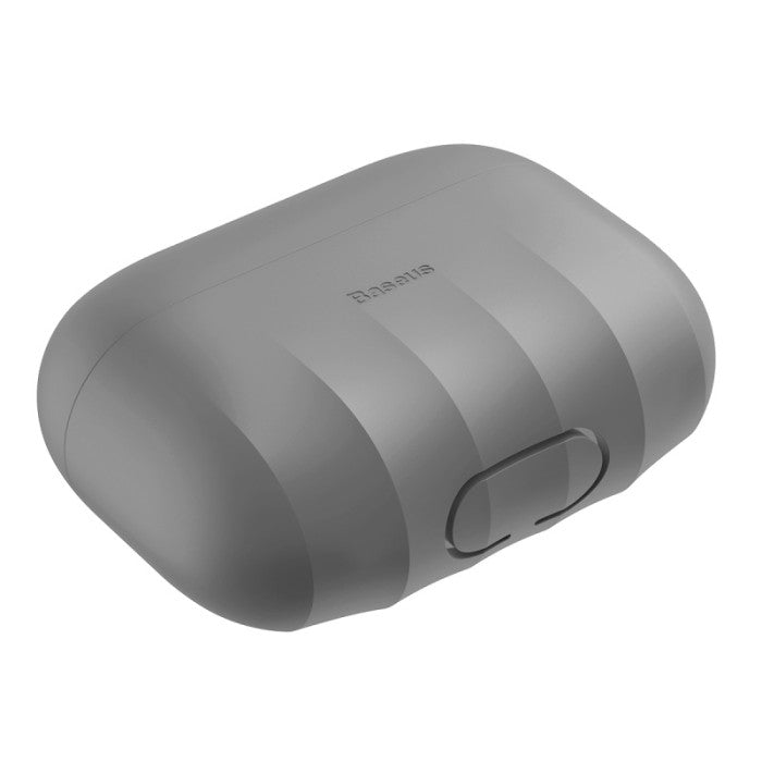 BASEUS Shell Pattern Silica Gel Case For Pods Pro - WIAPPOD-BK