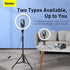 BASEUS Live Stream Holder-table Stand Light Ring - CRZB