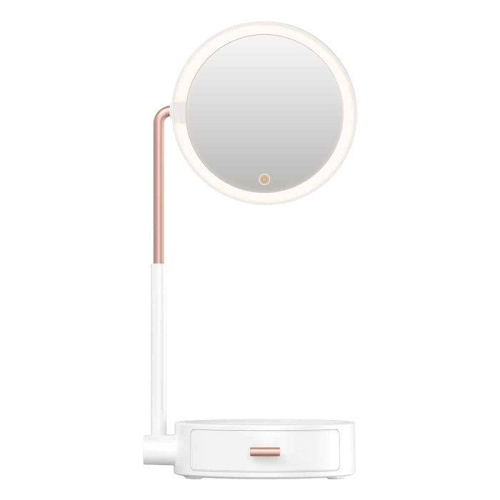 Baseus Smart Series Lighted Makeup Mirror Storage Box White-DGZM-02