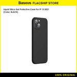 Baseus Liquid Silica Gel Protective Case For iP 13 2021 Black