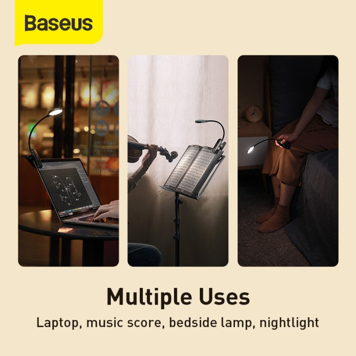 Baseus Comfort Reading Mini Clip Lamp - DGRAD