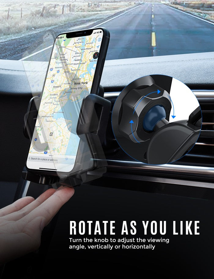 MPOW 2-Pack 140AB Car Phone Mount With Adjustable Clip - MPCA140