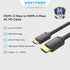 Vention Kabel HDMI-C to HDMI-A Male 4K 60Hz Ultra HD - AGH