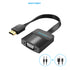 Vention Flat HDMI to VGA Converter with Female Micro USB and Audio Port 0.15M - 74346