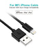 Choetech IP0026 Kabel Charger MFI USB Type A to Lightning 1.2M 120CM