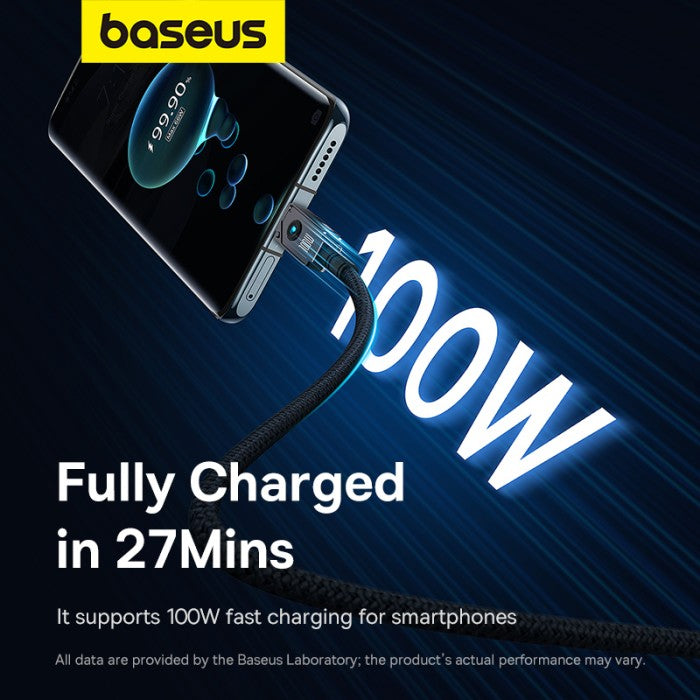 Baseus Unbreakable Series Fast Charging Data Cable USB to Type C 100W