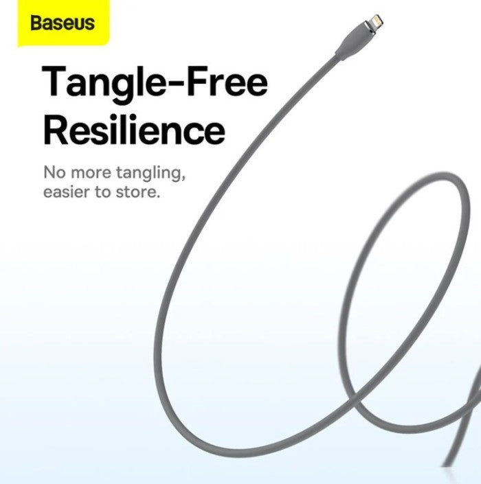 BASEUS Liquid Silica Gel Fast Charging Cable Data C to iP 20W CAGD02