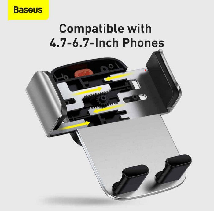 Baseus Easy Control Pro Clamp Car Mount Holder (A Set) - SUYK01011