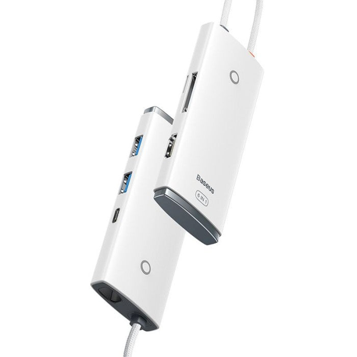 BASEUS Lite Series 6-Port Type-C HUB Docking Station WKQX05