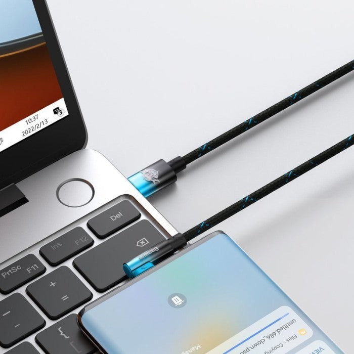 BASEUS Kabel shape MVP 2 Fast Charging Data Type-C to C 100W - CAVP000