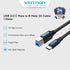 Vention Kabel USB 3.0 Type C Male to B Male 2A Cable For Printer Cable/HDD Case Enclosure/ Media Player soundcard - CQV
