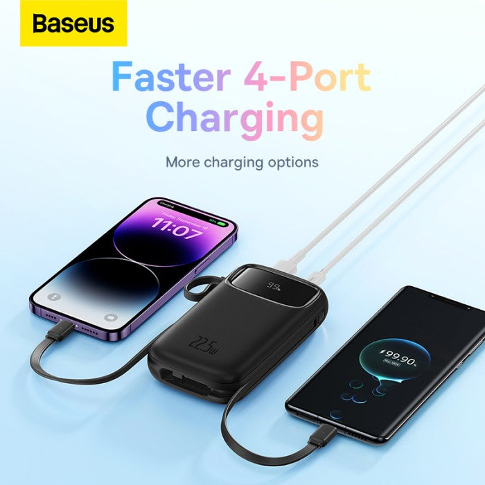 Baseus Qpow2 Dual-Cable Digital Display Powerbank 20000mAh 22.5W