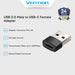 Vention Adapter USB A to C Mini Converter 3A - CDW