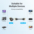 Vention Vertical Flat Adapter HDMI 90 Degree Male To Female - AIP