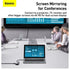 BASEUS Metal Gleam Series 4-in-1 Multifunctional Type-C HUB CAHUB-CY