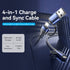 Vention Kabel Data 4in 1 100W Fast Charging 5A - CTL