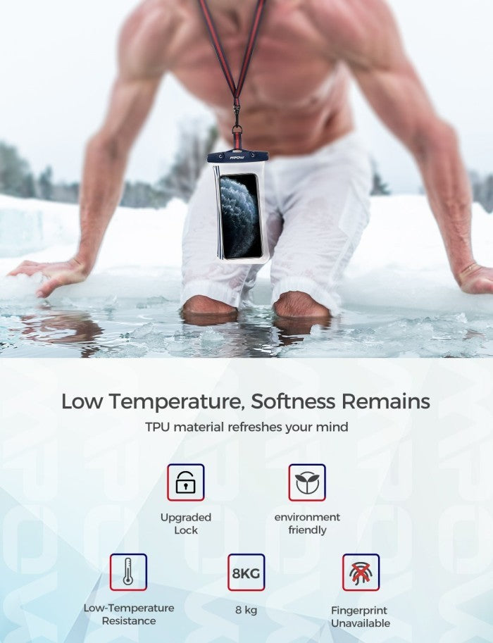 Mpow Waterproof Phone Pouch 2pack