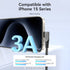 Vention Cable Charger USB C To Type C Right Angel 3A Fast Charging - TRA