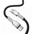 BASEUS Cafule Series Metal Data Cable C to C 100W 2m Hitam CATJK - D