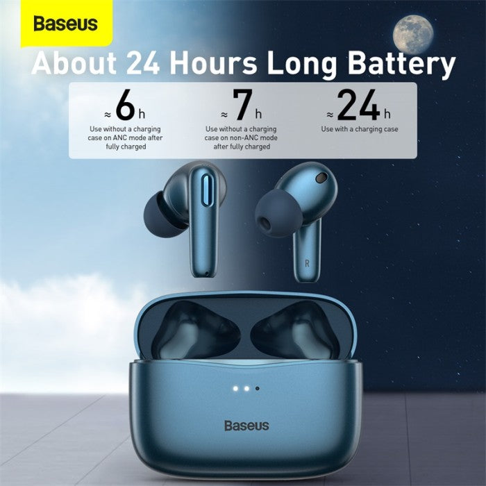 BASEUS SIMU ANC True Wireless Earphones S2 Blue NGS2