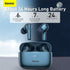 BASEUS SIMU ANC True Wireless Earphones S2 Blue NGS2