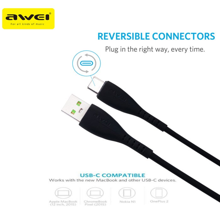 AWEI Type-C Data Cable CL-115T