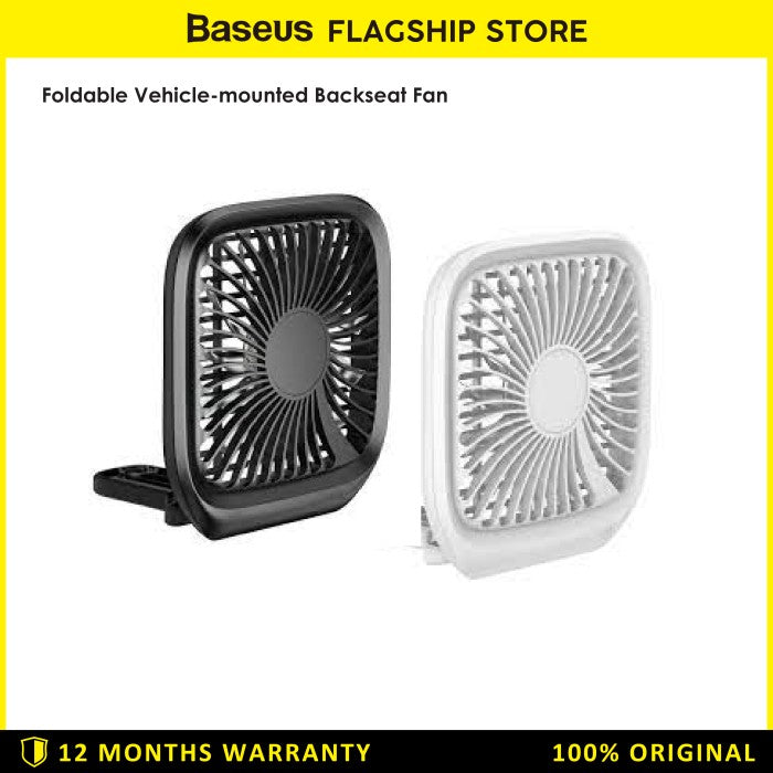 Baseus USB Fan Foldable Vehicle Mounted Backseat Fan - CXZD-0