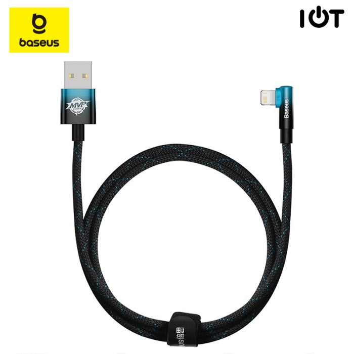 BASEUS kabel shaped MVP 2 Fast Charging Data USB to iP 2.4A - CAVP000