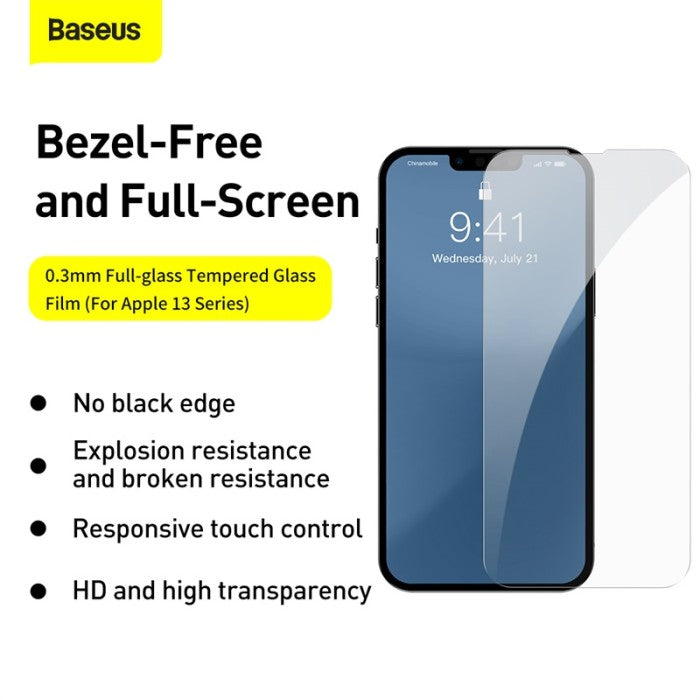Baseus Full-glass Tempered Glass Film For iP 6.7inch 2021