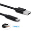 Choetech AC0004 Data Cable Charger 15W USB Type A to C 3M