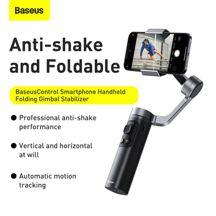 BASEUS Control Smartphone Handheld Folding Gimbal Stabilizer - SUYT-D