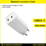 Baseus GaN2 Adaptor Lite Quick Charger C 65W EU - CCGAN2L-E