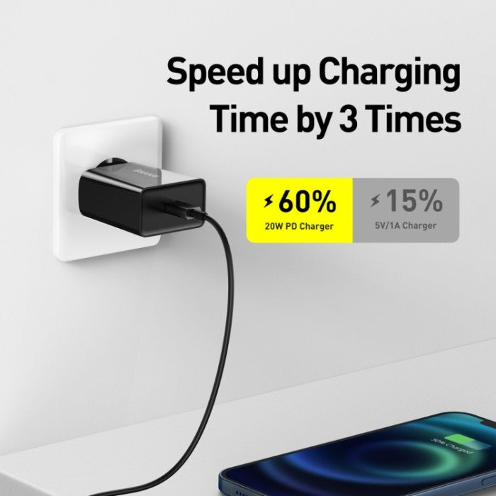 BASEUS Speed Mini Quick Charger 1C 20W EU CCFS-SN