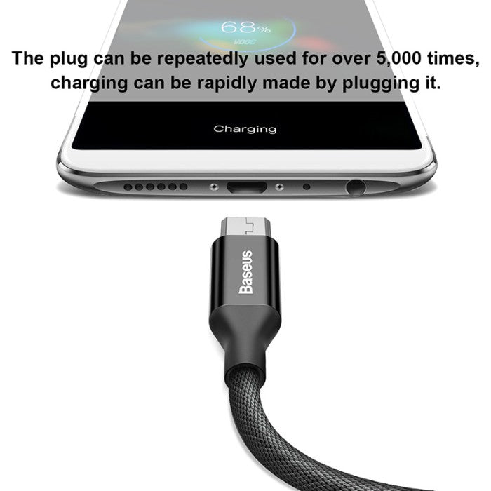 BASEUS Yiven Cable For Micro 1M Black CAMYW-A