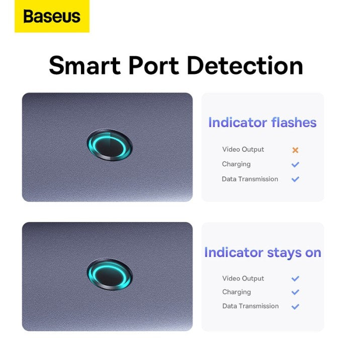 Baseus UltraJoy Series 6-Port HUB Docking Station