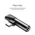 BASEUS L41 Type-C (input) for Type-C Female Connectors 3.5mm - CATL41