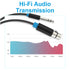 Vention Kabel Audio AUX 6.5mm TRS Male To XLR Female Jack Audio Cable 10M 15M - BBE