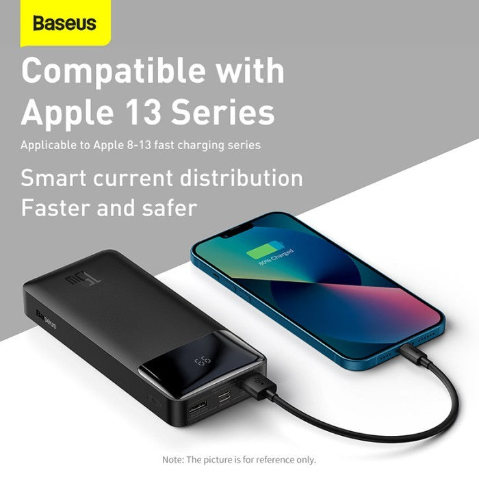 Baseus Bipow Powerbank Digital Display 20000mAh 15W  Overseas Edition - PPBD05
