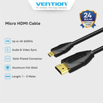 Vention Kabel HDMI Cable to Micro HDMI 4K 30Hz 1M 2M 3M - VAA-D03