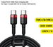 BASEUS Cafule PD2.0 100W flash charging USB For C cable 2m CATKLF-ALG