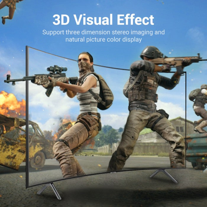 Vention Kabel Display Port DP Male to Male 4K 8K UHD HDR 240 144Hz - HCC