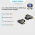 Vention Adapter Converter 2in 1 Micro/Mini HDMI to HDMI Female  - AGF