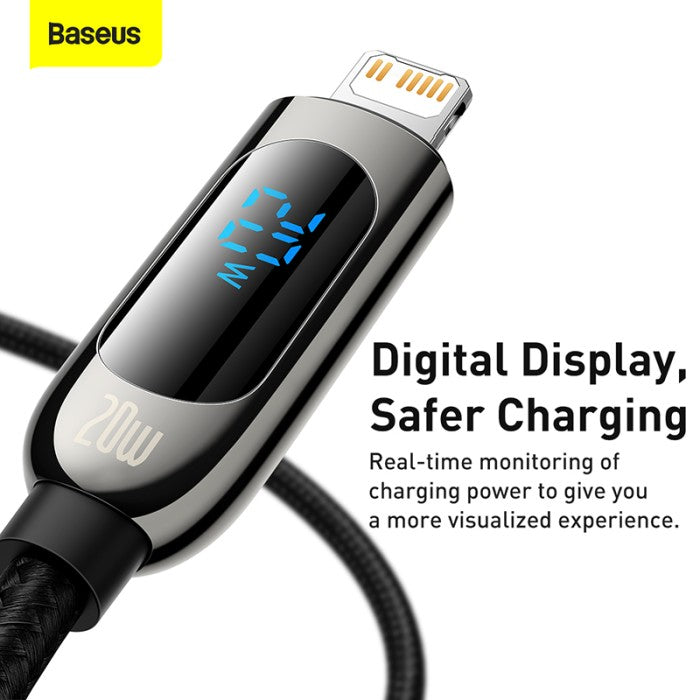 Baseus Display Kabel Charger USB Type C to Lightning Display - CATLSK