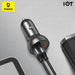 Baseus Digital Display Dual USB 4.8A Car Charger 24W  - CCBX