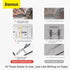 BASEUS Square Line Capacitive Stylus pen Anti Misoperation - ACSXB-A